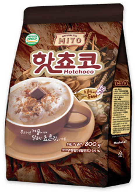 자판기용 핫쵸코 분말, 1개, 1개입, 800g