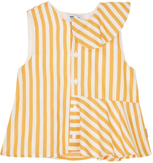 모토레타 여아용 스트라이프 블라우스 AQM21XB31O
