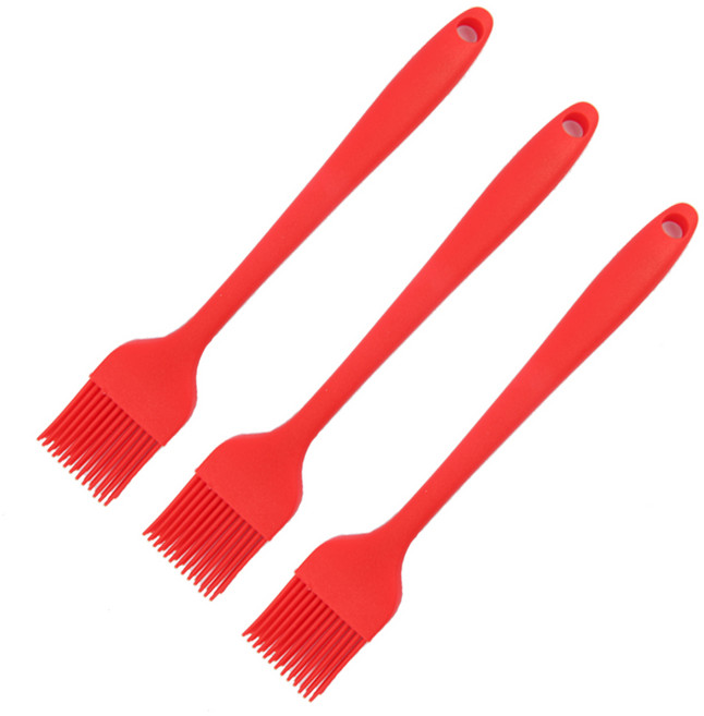 아이메이트 실리콘 브러쉬 3p, 레드, 3개