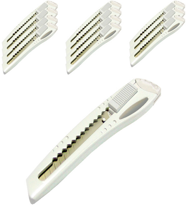 바이하츠 컷터칼 대 CT-L, 혼합색상, 12개