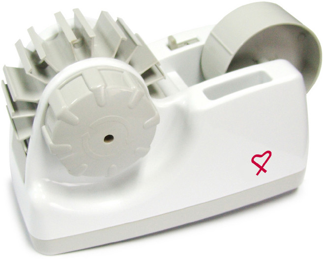 바이하츠 물레형 테이프 컷터기 T-601, 혼합색상, 1개