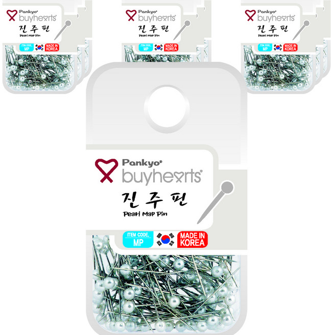 buyhearts 珍珠針 MP, 10個