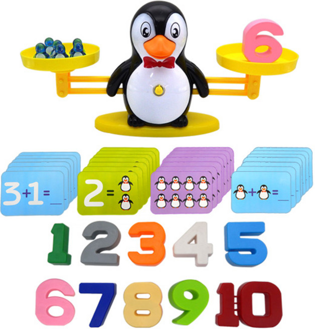 Bluemato 教育用角色雙臂天平組 隨機出貨, 1套