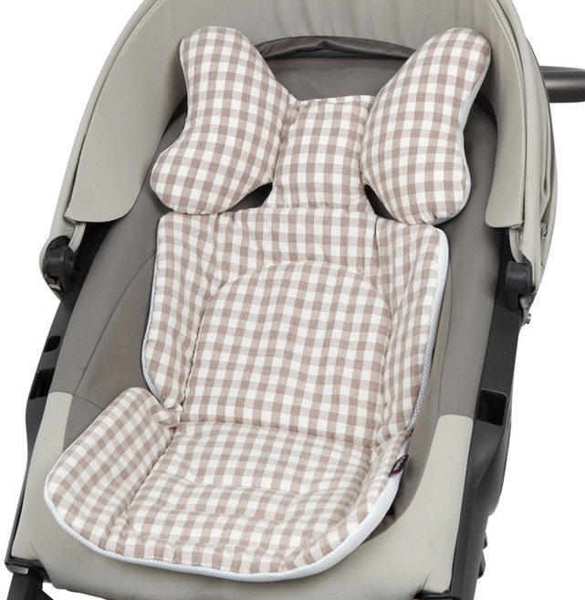 마니또 에브리데이 심플릿 유모차 이너시트, 멜란체크워싱모카, 1개