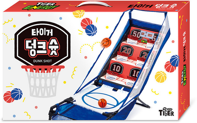 마이리틀타이거 덩크슛 농구대, 혼합색상, 1개