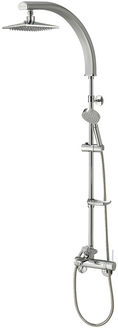 두진바스 3WAY 토수구형 해바라기 레인 샤워기 DB1900 실버, 1개