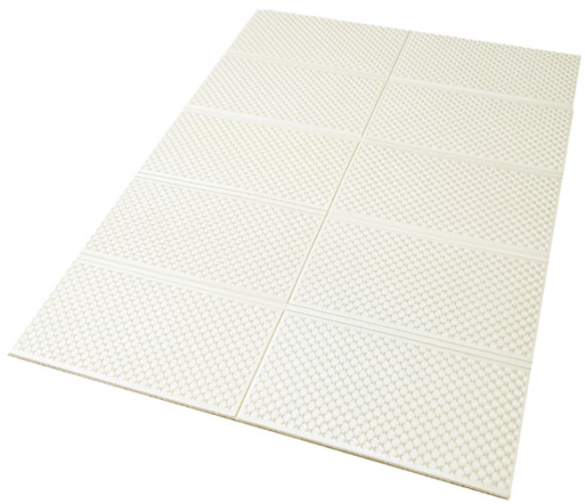 코만도 2단 방수코팅 매트 + 전용가방, 아이보리