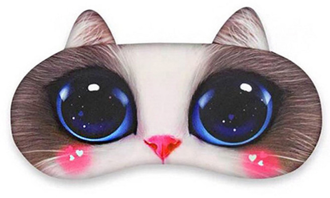 TCR 동물 그래픽 안대