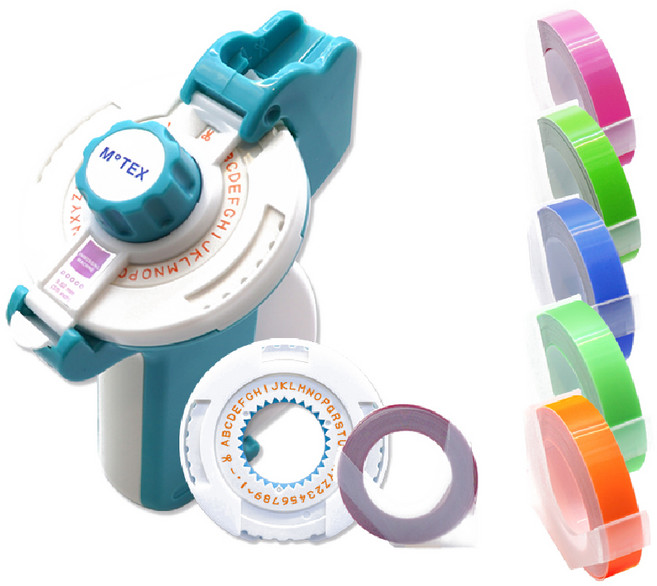 모텍스 또각이 라벨기 E-202 + 리필테이프 6p 세트, 민트, 1세트