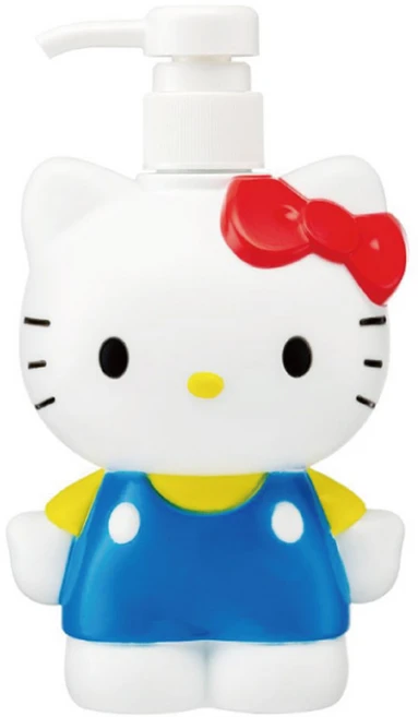 스케이터 헬로키티 페이스 욕실 디스펜서 BSSB6 500ml, 혼합색상, 1개 - 쿠팡