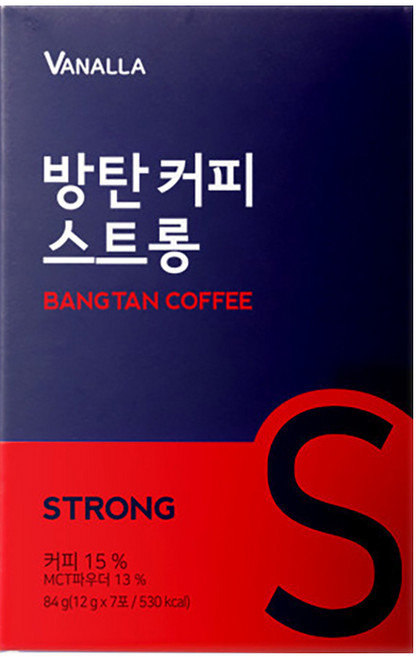 바날라 방탄커피 스트롱, 12g, 7개입, 1개