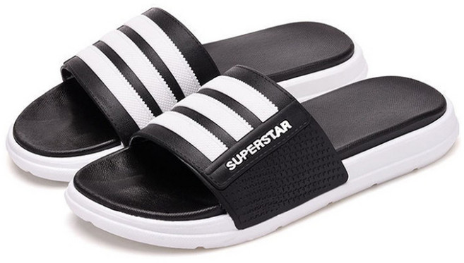 슈퍼카미트 남녀공용 소프트 쿠션 삼선 슬리퍼 SS2012