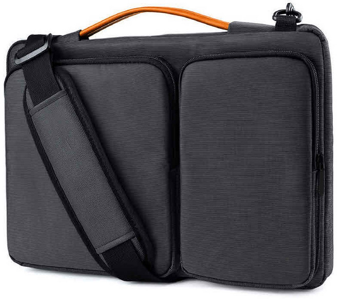 에이블리A 프리비아 노트북 슬림 가방, 블랙, 1개