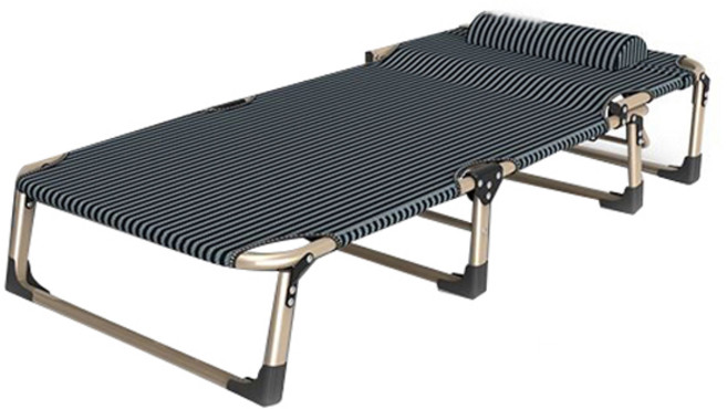다퍼남 YATAK 휴대용 접이식 침대, 스트라이프