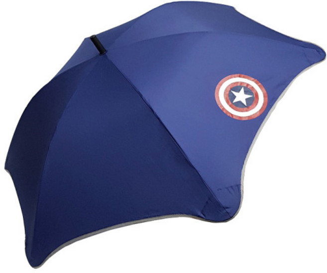 마블 캡틴아메리카 실루엣 블루밍 장우산 IUMVU10016
