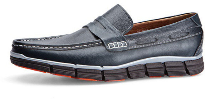 VONIN 男士天然牛皮運動鞋底潘尼樂福休閒鞋 RGK042NV