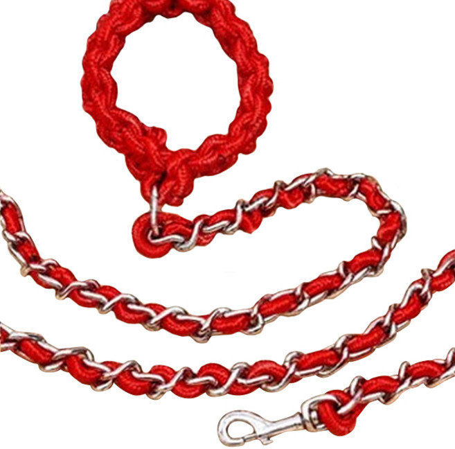 브라더펫 체인로프 리드줄, 레드, 1개
