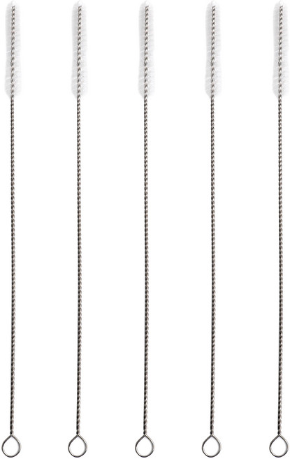 라온누리 웰메이드 다용도 빨대 세척솔, 5개, 혼합색상