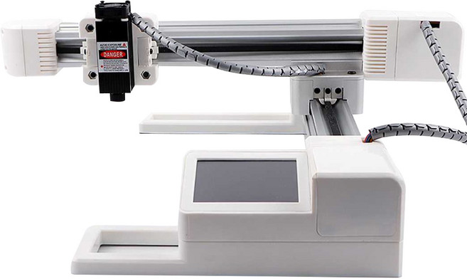 아이딜레이저 리뉴얼 T자형 소형 레이저 목재 각인 마킹기 7000mW, 1개