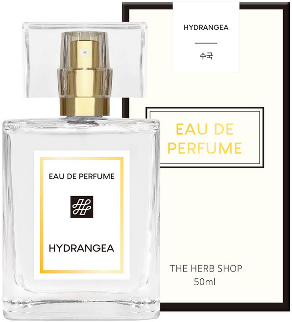 더허브샵 오 드 퍼퓸 수국, 50ml, 1개