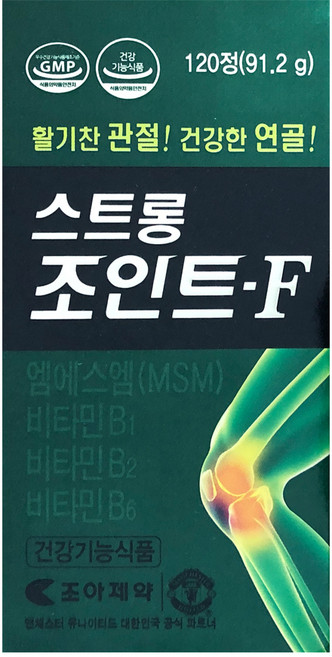 조아제약 스트롱 조인트-F, 1개, 91.2g