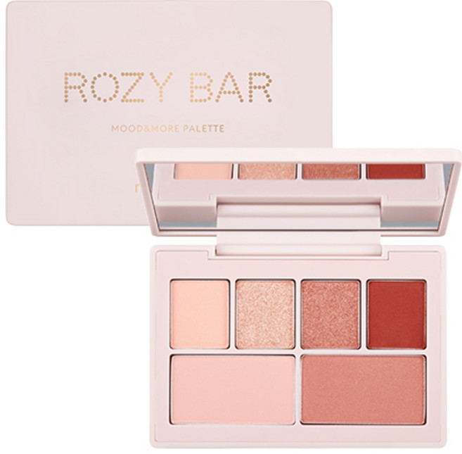 미샤 마이포켓 무드앤모어 메이크업 팔레트, 2호 로지바, 1개
