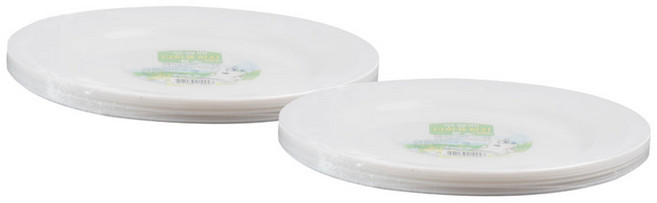 렛츠홈 다회용 접시 23cm, 30개입, 1개
