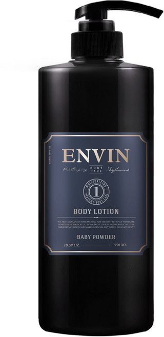 앙방 고보습 퍼퓸 바디로션 베이비파우더, 550ml, 1개