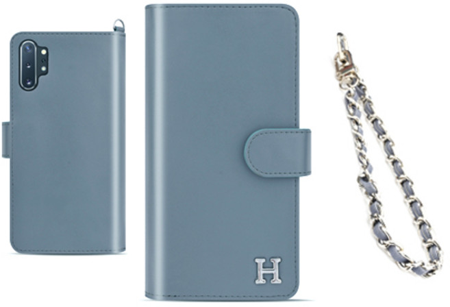 GS 스페치 지퍼 월렛 다이어리 휴대폰 케이스 + 스트랩