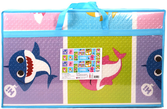 핑크퐁 아기상어 캠핑매트, 혼합색상