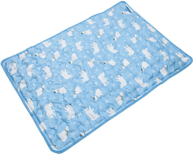 마이또 폴라베어 반려동물 쿨매트, 혼합색상, 1개