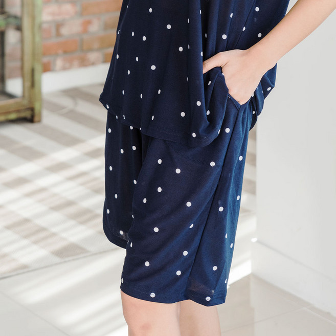 디에스도씨 여성용 냉감 네이쳐마 잠옷 5부 바지