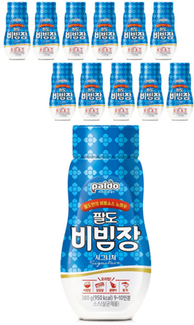 팔도 비빔장 시그니처, 380g, 12개