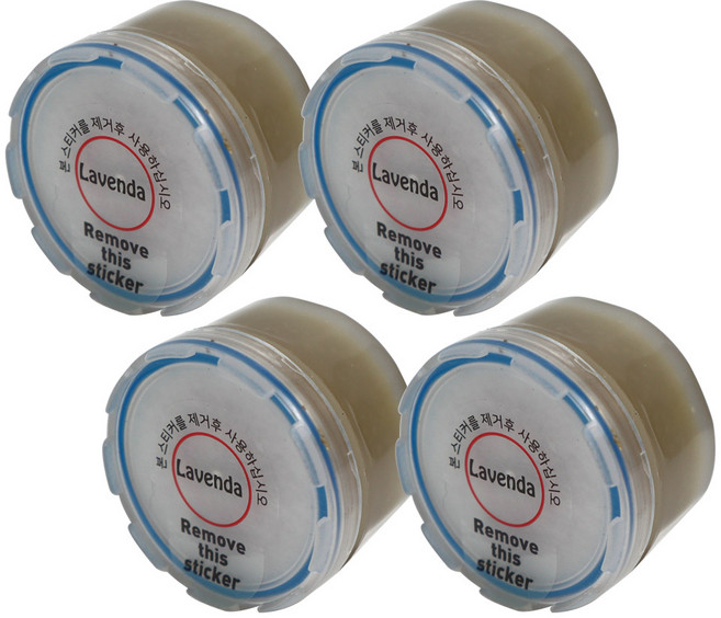 아쿠아듀오 샤워기 헤드 SF-580VT & 980VT & 815 & 850 전용 3차 비타민 리필 필터, 4개, 라벤더