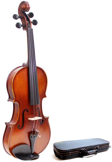 SUZUKI 鈴木 4/4尺寸小提琴 (含琴盒), 1個, S3, 深棕色