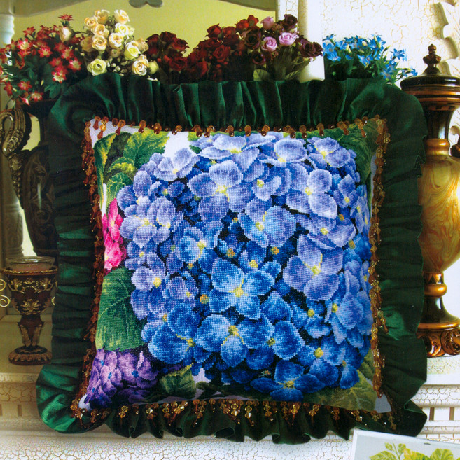 Joy十字繡組 80602, 1套, 繡球花