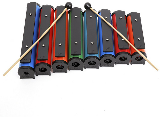 리베라 공명실로폰 반음 8음 RST-08B, 8판, 1개