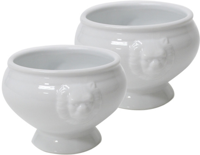 호레카 사자머리 스프볼, 화이트, 2개