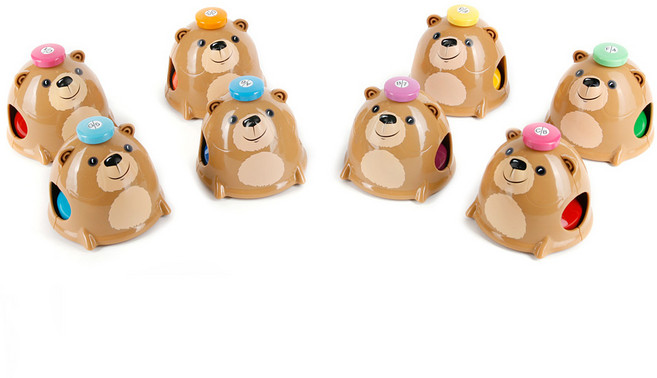 리베라 8음 캐릭터 터치 핸드벨 HBLC-08BB, 단품, 1개