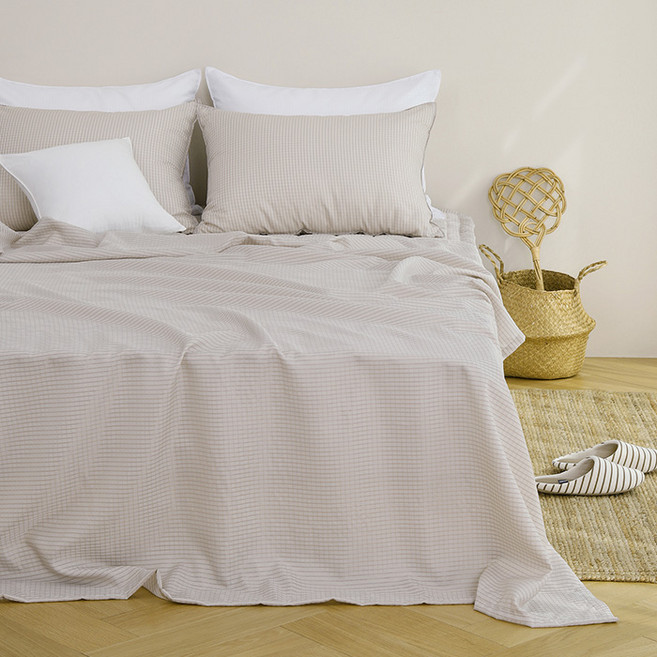 타카타카 프리미엄 썸머슬립 여름인견 홑이불, 베이지