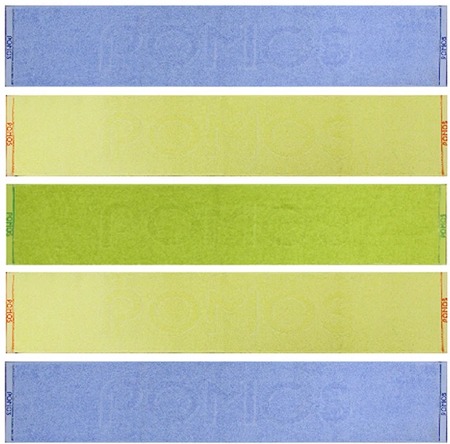 송월타월 포모스 심플 스포츠타월 20 x 100 cm, 랜덤발송, 5개 - 쿠팡