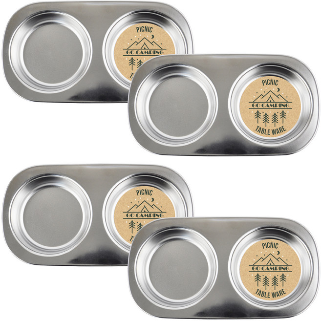 캠핑 스텐 소스볼 2구, 4개