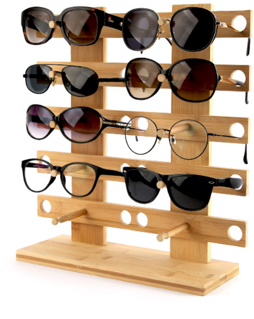 5단 대나무 안경거치대, 우드, 1개