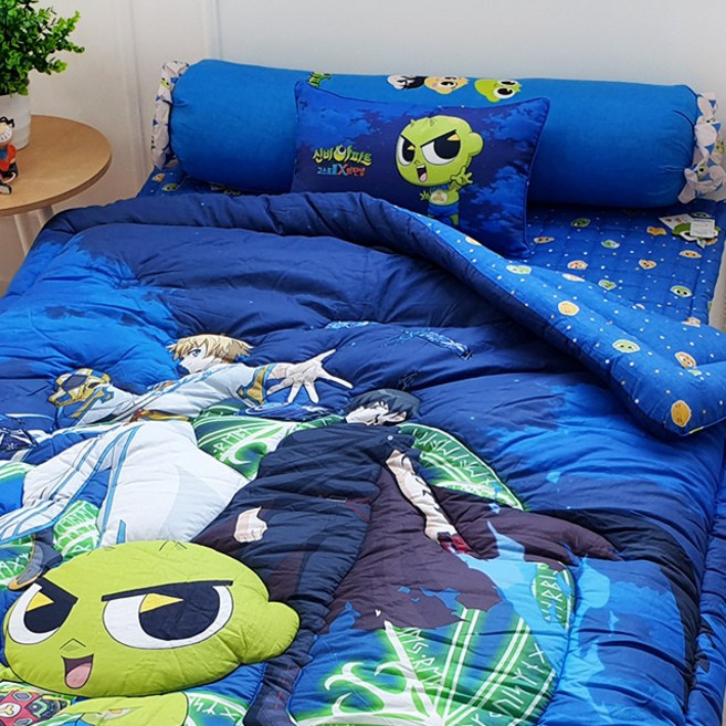 더자샵 신비아파트 고스트볼 x의 탄생 키즈 이불 + 패드 + 베개커버 + 베개솜 세트