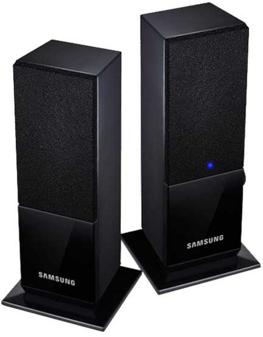 삼성전자 풀레인지 2채널 USB 멀티 스피커, SMS-A90UB, 블랙