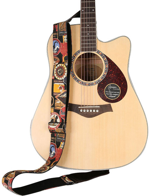 콩 K sound 패셔너블 기타 스트랩, 빈티지, 1개