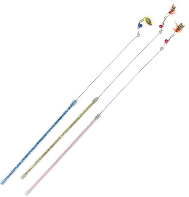 펫츠몬 플라잉 벅스 와이어스틱 낚시대, 랜덤발송, 3개