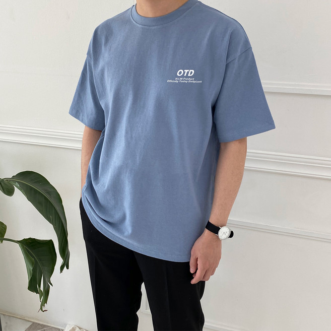 오티디 남녀공용 OTD 반팔 티셔츠