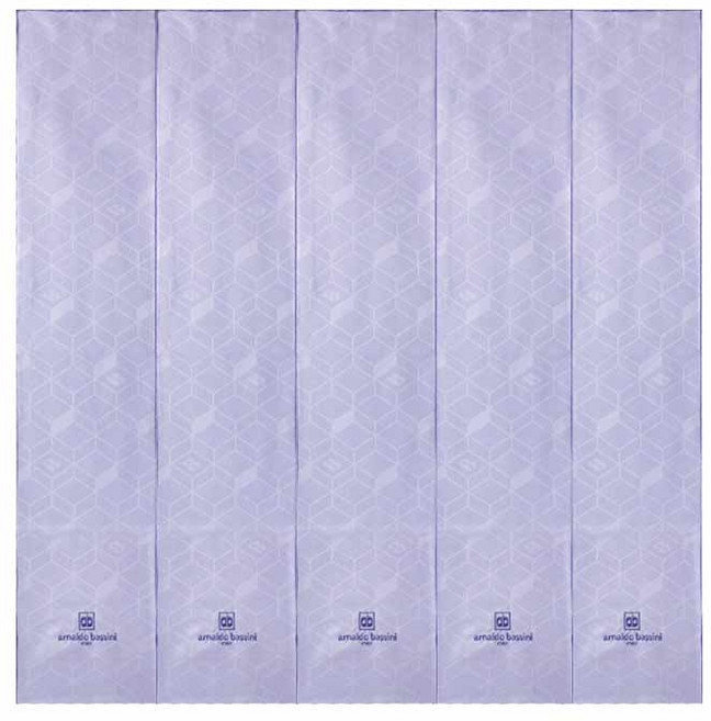 송월타월 AB 엠보 패턴 스포츠 타월 20 x 100 cm, 연보라, 5개