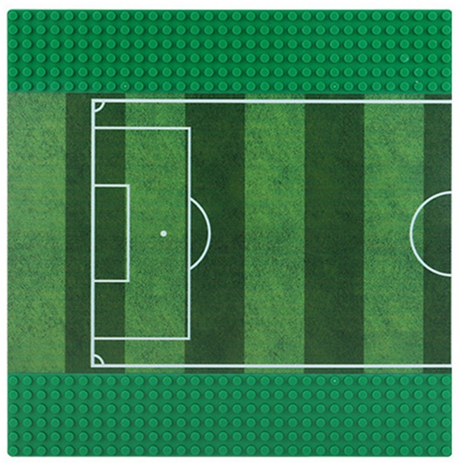 요고요 포인트 놀이판 작은 블록용, 축구장, 1개